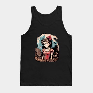 Dark fantasy girl Tank Top